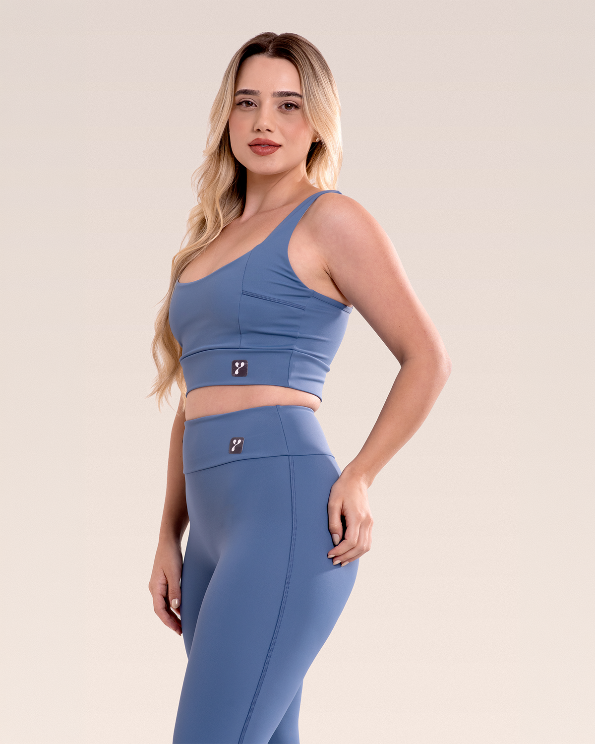 Calça Legging Fitness Sem Costura No Gancho