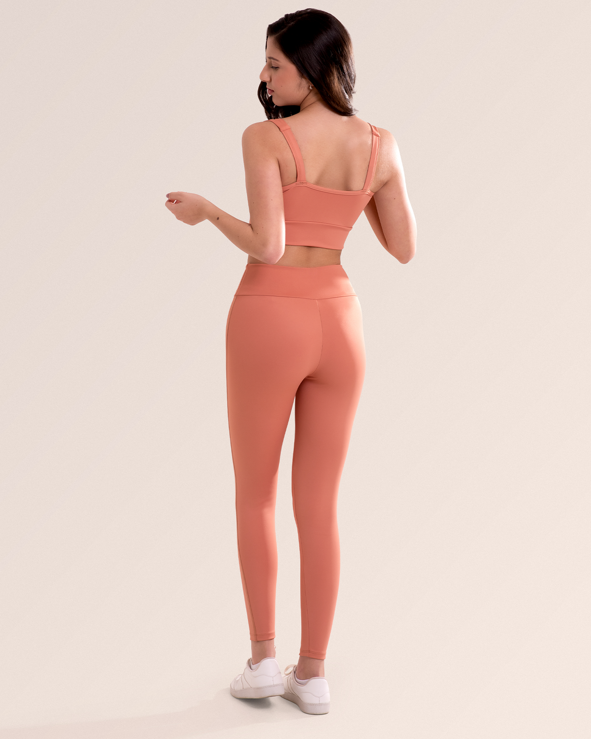 Calça Legging Fitness Sem Costura No Gancho
