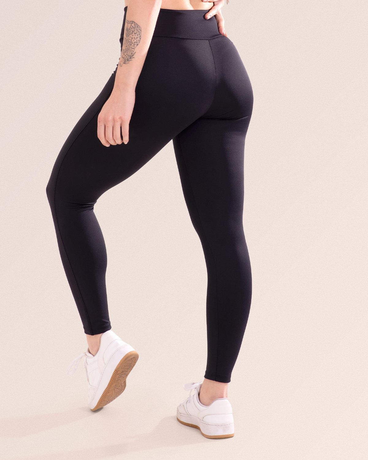 Calça Legging Fitness Sem Costura No Gancho