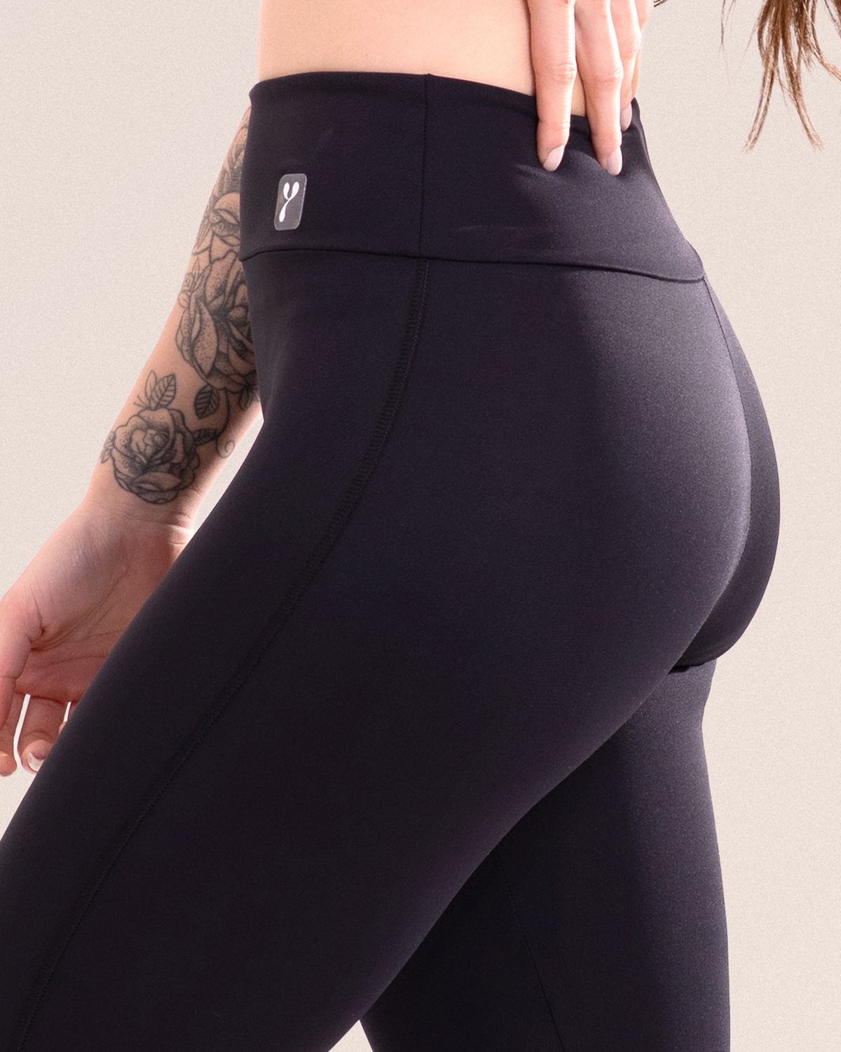 Calça Legging Fitness Sem Costura No Gancho