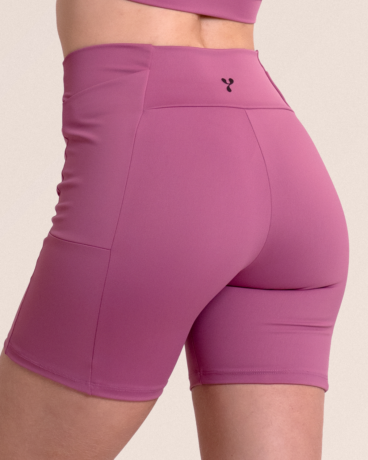 Short Legging Fitness Com Bolso Sem Costura No Gancho