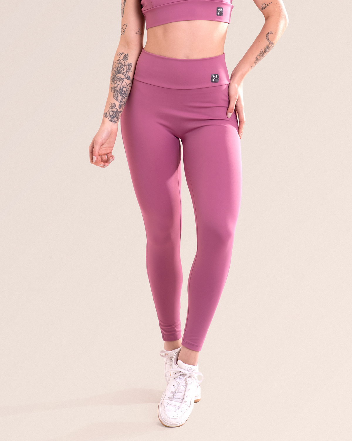 Calça Legging Fitness Sem Costura No Gancho