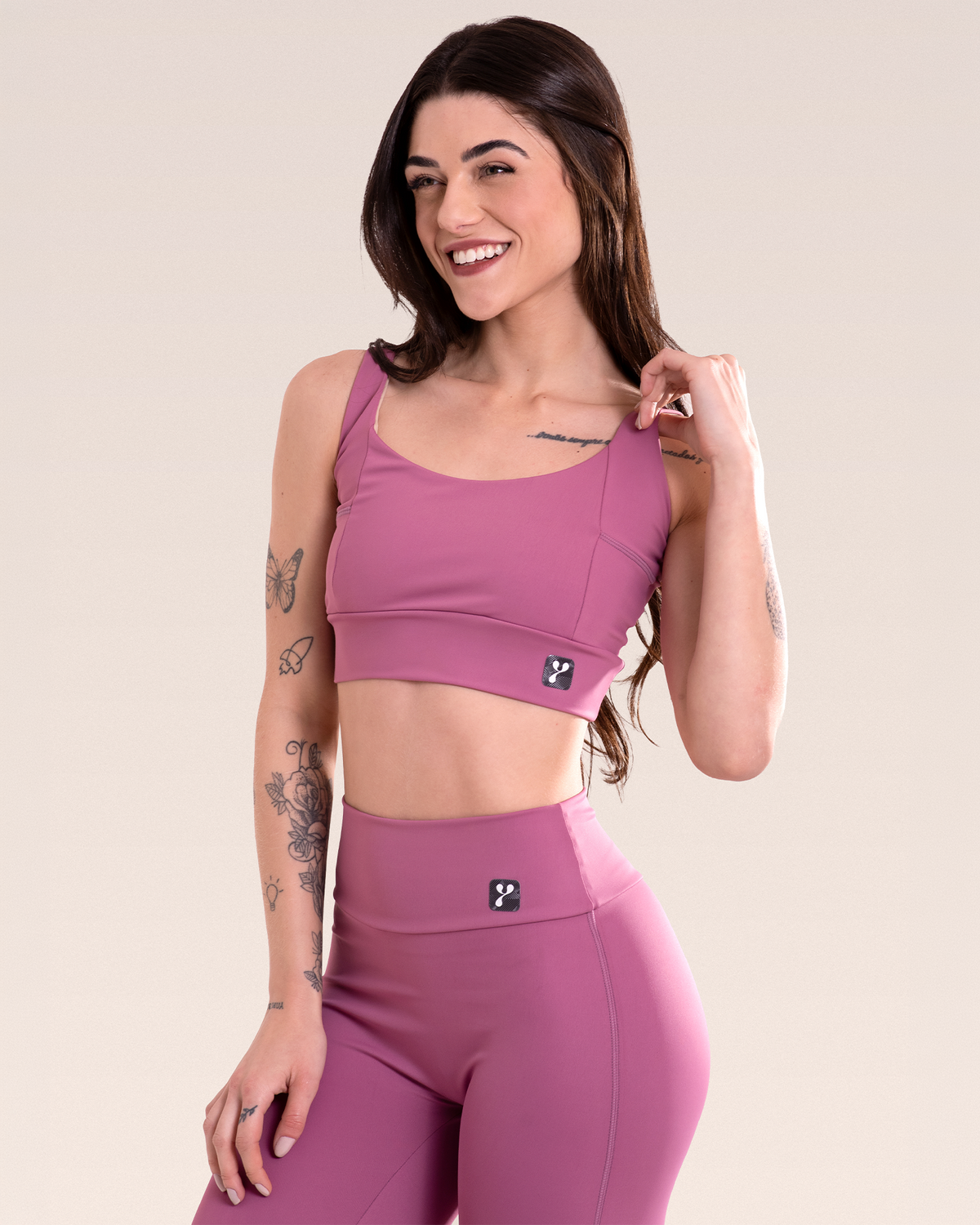 Calça Legging Fitness Sem Costura No Gancho