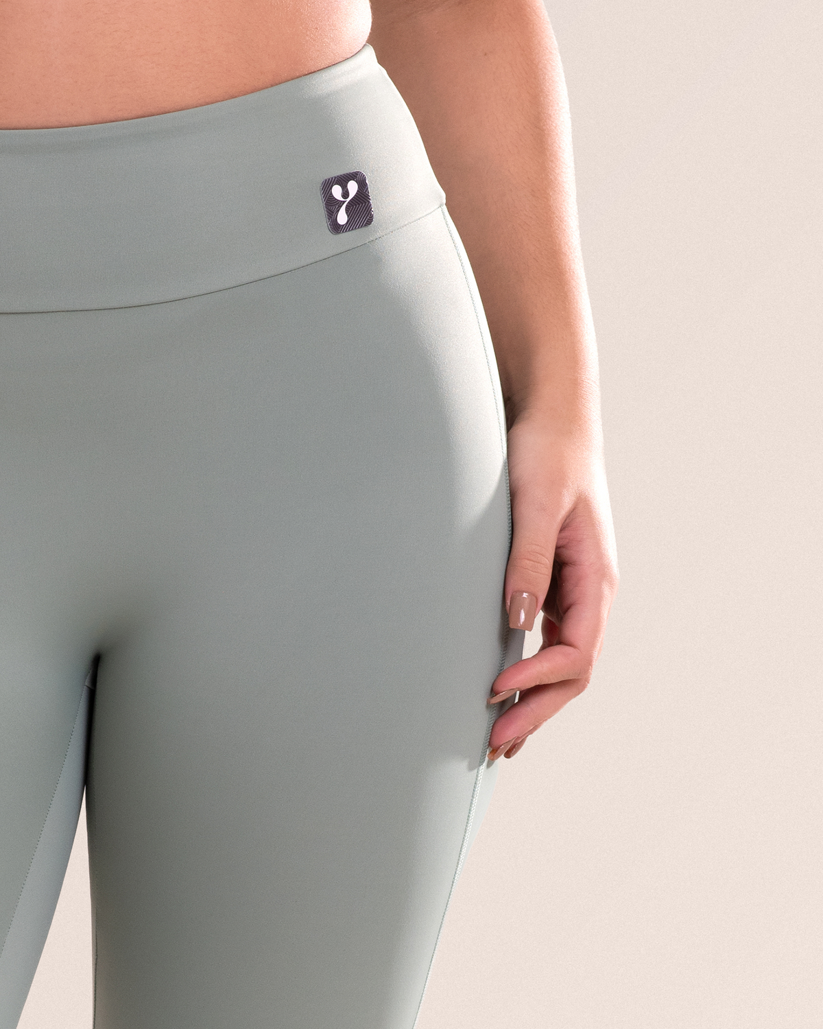 Calça Legging Fitness Sem Costura No Gancho